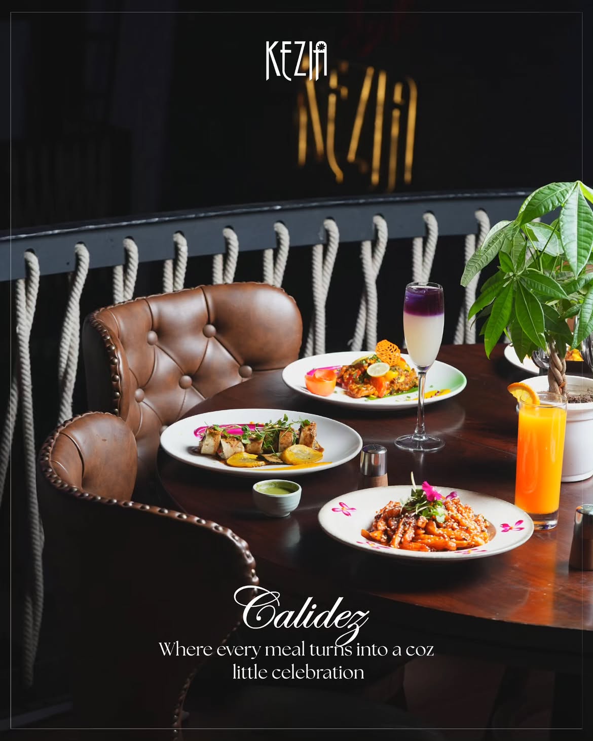 Kezia anniversary dining theme